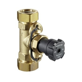 Oventrop Запорный вентиль Hycocon ATZ, латунь DN 20, 1 НР, с функцией измер. и опорожн.
