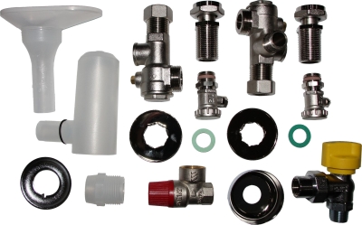 Wolf Принадл-ть Комплект подключения д.скр. монтажа UP с KFE-краном CGS, CGW (старый арт.8612688)