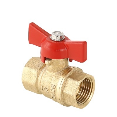 Valtec Кран шар. СТАНДАРТ, рукоятка бабочка 1/2", вн.-вн.  