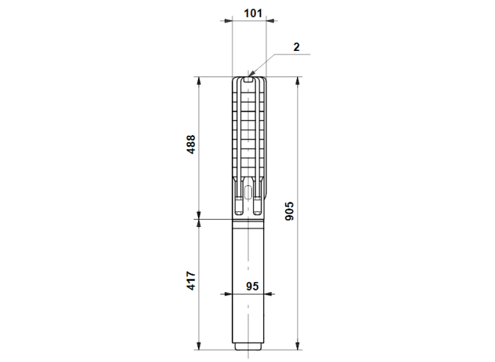 Скважинный насос Grundfos SP 9-5NE (380В)  