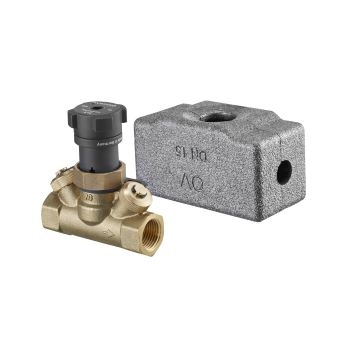 Oventrop Запорный вентиль Hycocon ATZ, латунь DN 15 1/2ВР, с функцией измер. и опорожн.  