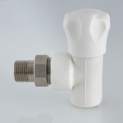 Valtec Клапан PPR со сгоном угловой 20х1/2  