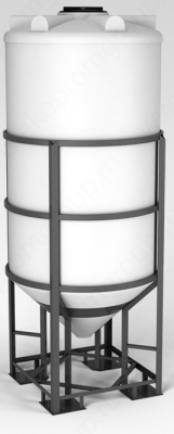 Ёмкость спецназначения Экопром ФМ 2000л в обрешетке