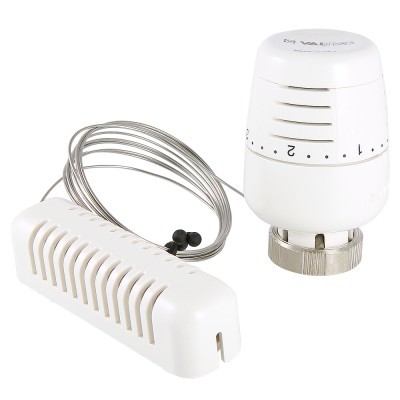 Valtec Термоголовка с выносным настенным датчиком, диап. регул-ки 6,5 - 28°C, жидкостная