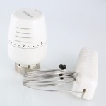 Valtec Термоголовка с выносным настенным датчиком, диап. регул-ки 6,5 - 28°C, жидкостная  