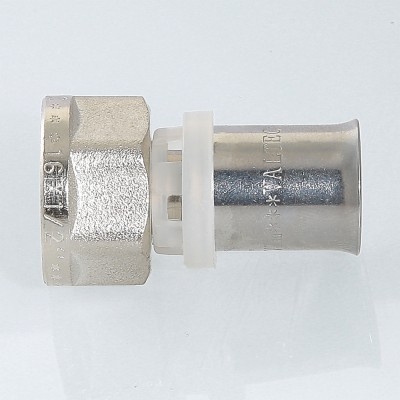 Valtec Соединитель пресс с переходом на вн. р. 26х3/4  