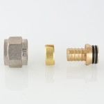 Valtec Соединитель коллекторный обжимной для полимерной PEX трубы 16 (2,0)  