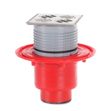 HL 310N-3000-SML Трап для внутренних помещений с решеткой 115*115 мм