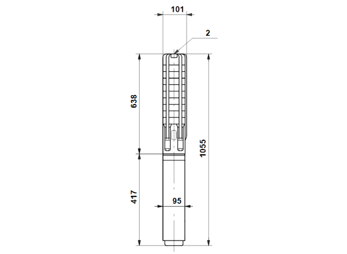 Скважинный насос Grundfos SP 9-8NE (380В)  