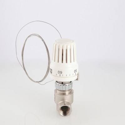 Балансировочный клапан Valtec Регулятор температуры прямого действия 1/2  