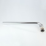 Valtec Угольник радиаторный пресс с латунной хром. трубкой 15 мм, 16х15х300 (левый)  