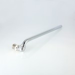 Valtec Угольник радиаторный пресс с латунной хром. трубкой 15 мм, 16х15х300 (левый)  