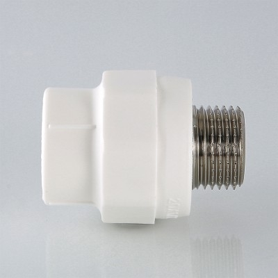 Valtec Соединитель PPR с переходом на нар. р. 25х3/4  