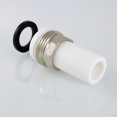 Valtec Штуцер PPR с накидной гайкой нар.р. 20x3/4  