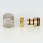 Valtec Соединитель коллекторный обжимной для м./п. трубы 16 (2,0)  