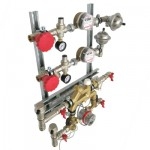 Valtec Квартирная станция для систем отопления и водоснабжения 1,5/0,6 м куб./ч, M-BUS VT.NM.GF.06.MB.0  