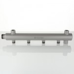 Valtec Коллектор из стали с межосевым расстоянием выходов 100 мм 1, 2 x 1/2 VTc.510.BS.060402  
