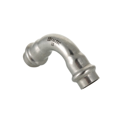 Valtec Угольник 90° вн.-вн. нерж. сталь 18