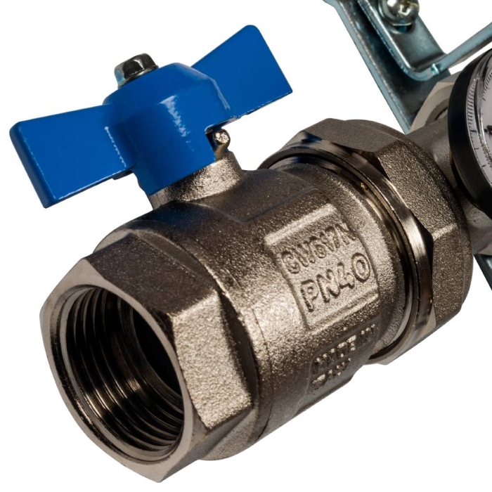 Коллектор Stout из нерж. стали в сборе без расх. 6 вых  