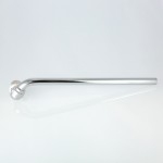 Valtec Угольник радиаторный пресс с латунной хром. трубкой 15 мм, 16х15х300 (правый)  