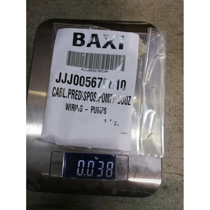   Baxi Проводка электрическая циркуляционного насоса  