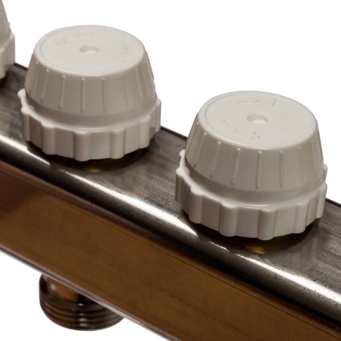 Коллектор Stout из нерж. стали в сборе без расх. 7 вых  