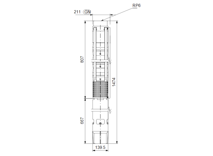 Скважинный насос Grundfos SP 125-2AA (380В)  
