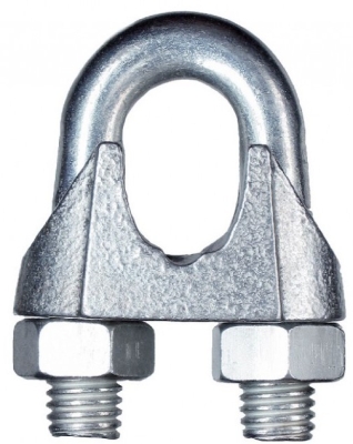 UNIPUMP Зажим (хомут) для троса 8 мм