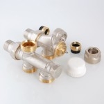 Valtec Термостатический узел для нижнего подкл. рад. Однотрубная система (комплект) 1/2х50%  