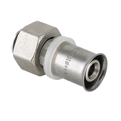 Valtec Соединитель коллекторный пресс для м./п. трубы 16(2,0) х 1/2"  