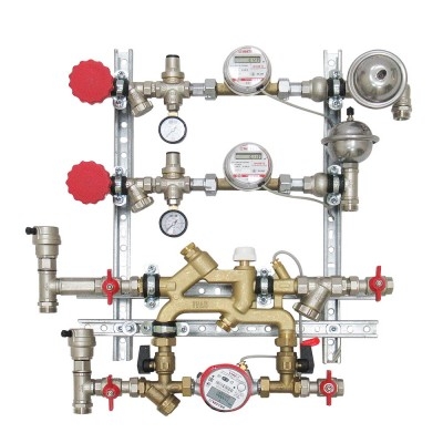 Valtec Квартирная станция для систем отопления и водоснабжения 1,5/0,6 м куб./ч, RS 485, лев. VT.NM.GF.06.R  