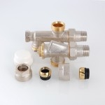 Valtec Термостатический узел для нижнего подкл. рад. Двухтрубная система (комплект) 1/2х100  