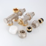 Valtec Термостатический узел для нижнего подкл. рад. Двухтрубная система (комплект) 1/2х100