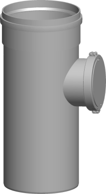 Wolf Дымоход С ревизией DN250 L:600 мм, из полипропилена