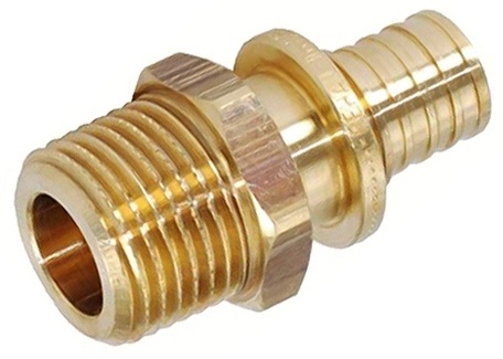 Rehau Переходник с наружной резьбой SDR 11, 20х1,9 -R 1/2/L15 LX  