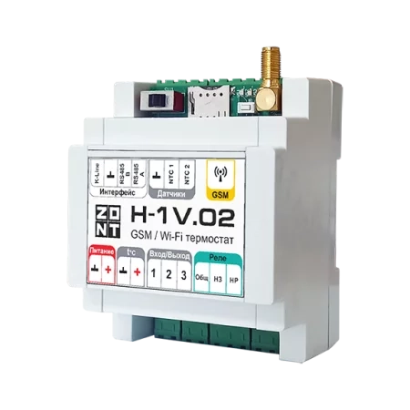 Отопительный GSM / Wi-Fi контроллер ZONT H-1V.02 ML00005454  