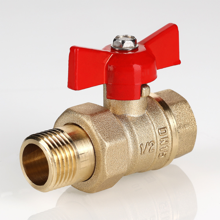 Valtec VT.127.GN.05 Кран шар. СТАНДАРТ с полусгоном 3/4, вн.-нар. (PN40)