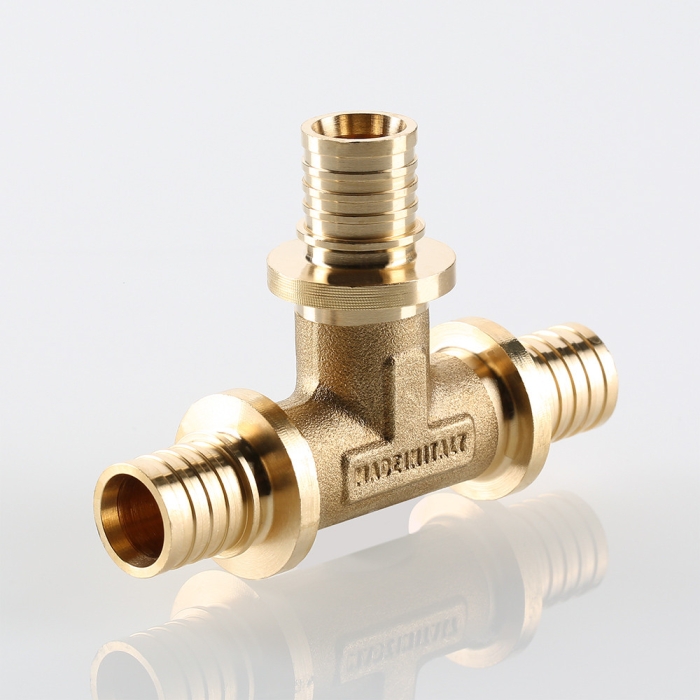 Valtec VTm.431.BG.252020 Тройник надвижной переходной 25(3,5) х 20(2,8) х 20(2,8)  