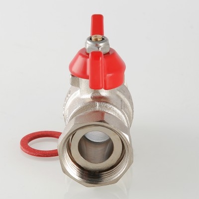 Valtec Кран шаровой с накидной гайкой 1 вн.-нар.  