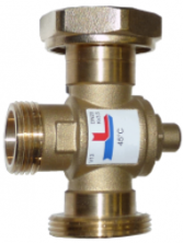 Stout Термостатический смес. клапан G 1”M-G 1”1/2 F-G 1”M 70°С