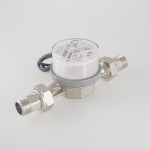 Valtec Водосчетчик унив, квартирный, с импульсным выходом, до +90^С, 1,5м3, 1/2, 80 мм (NEW)  