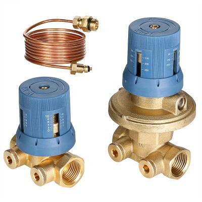 Балансировочный клапан Valtec Автоматич. регулятор перепада давл. в компл. с запорно-регулировочным клапаном, 1/2 250-600 mBar