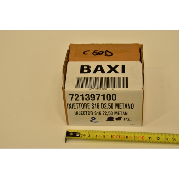   Baxi Сопло горелки D 2,50 природный газ  
