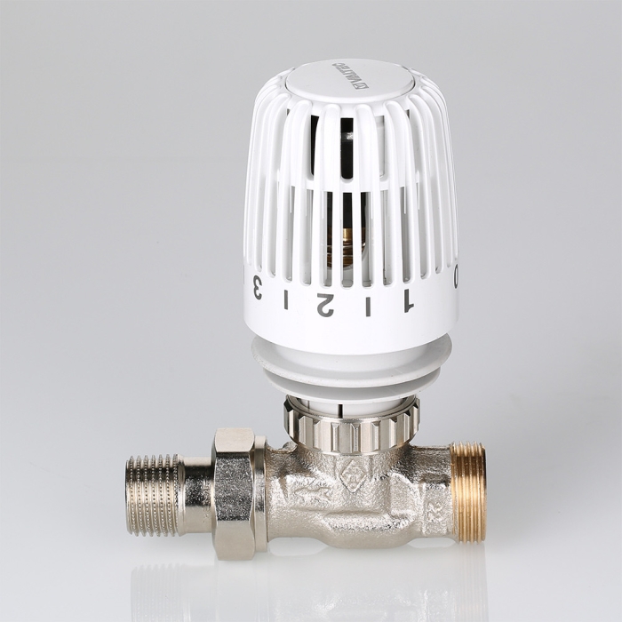 Valtec VT.9154.02800.0405E Ограничитель темп. прям. действ (тип RTL), прямой, 1/2 нар. X 3/4