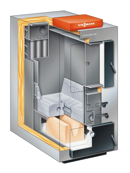 Твердотопливный котёл Viessmann Vitoligno 100-S VL1A027  