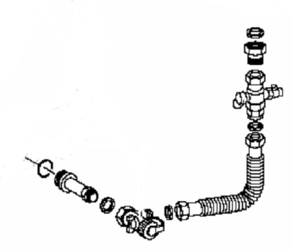 Buderus Комплект подключения AAS/G124 (7747304815)  