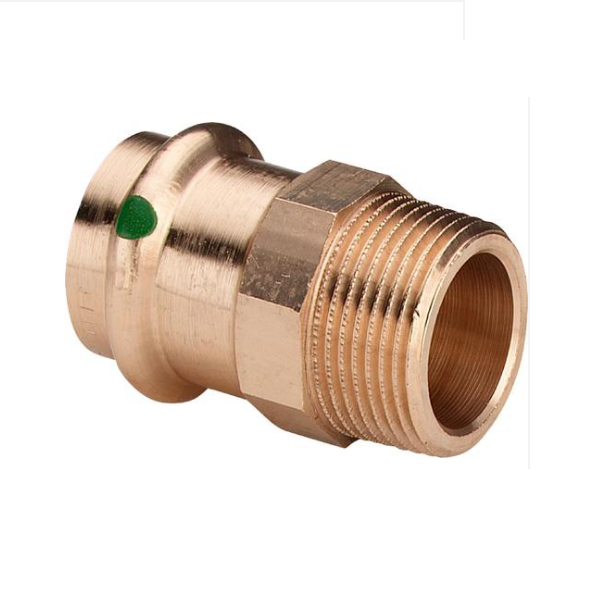 Viega Муфта пресс-Н 15x3/8 бронза  