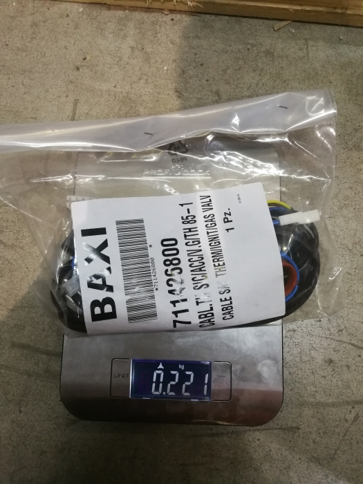   Baxi Кабель защитного термостата и газового клапана (711426800)  