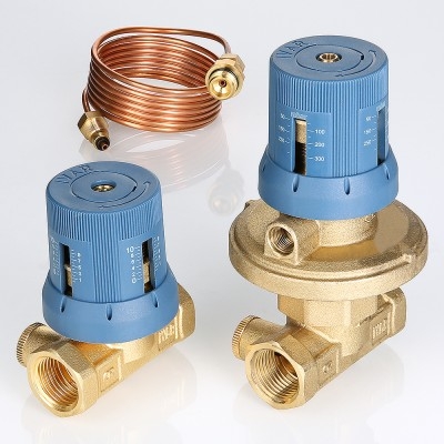 Балансировочный клапан Valtec Автоматич. регулятор перепада давл. в компл. с запорно-регулировочным клапаном, 3/4 250-600 mBar  