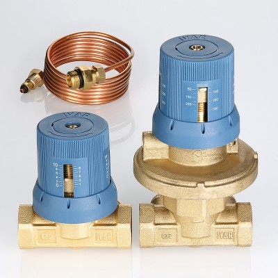 Балансировочный клапан Valtec Автоматич. регулятор перепада давл. в компл. с запорно-регулировочным клапаном, 3/4 250-600 mBar  